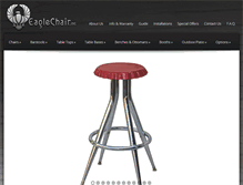 Tablet Screenshot of eaglechair.com